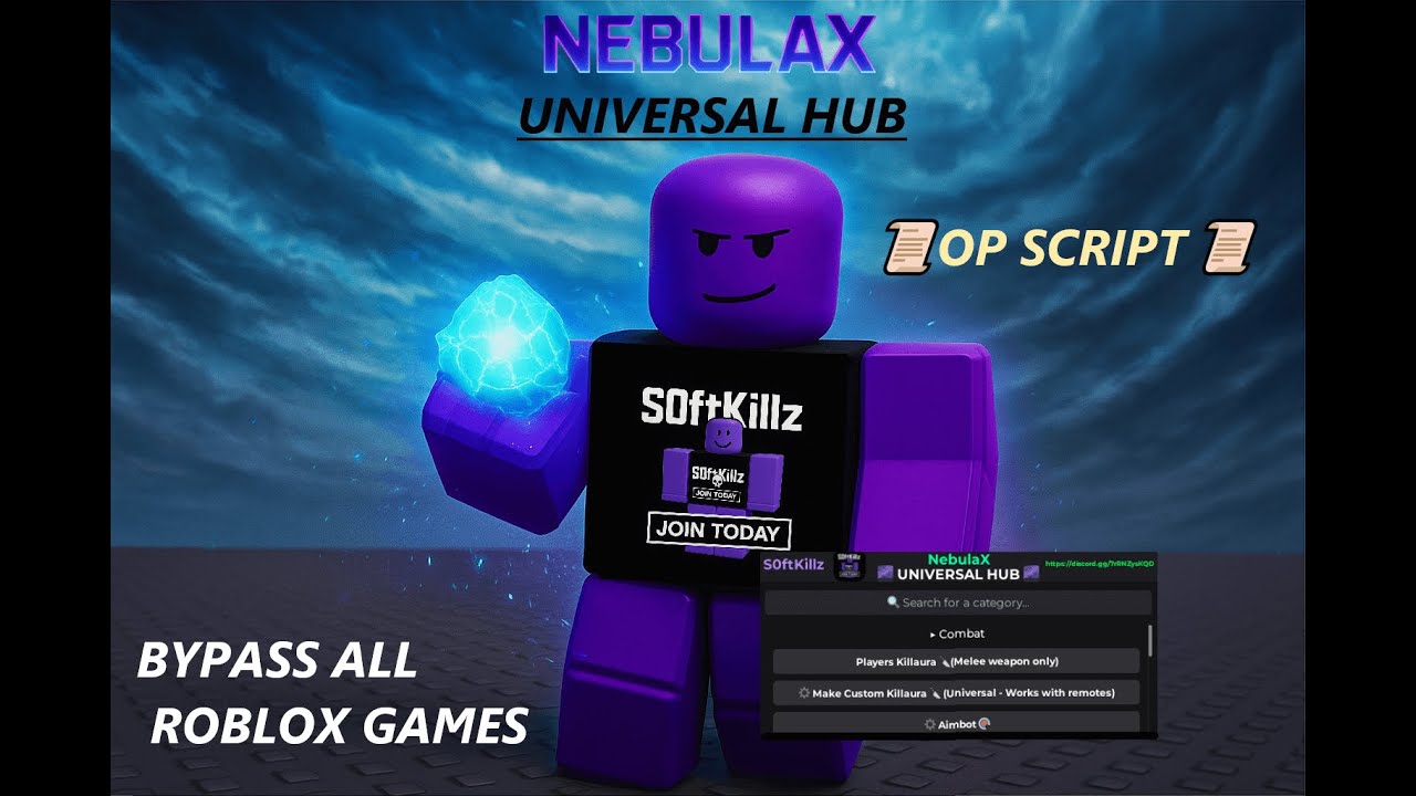 [INF] UNIVERSAL HUB SCRIPT | BYPASS ALL ROBLOX GAMES ! - YouTube