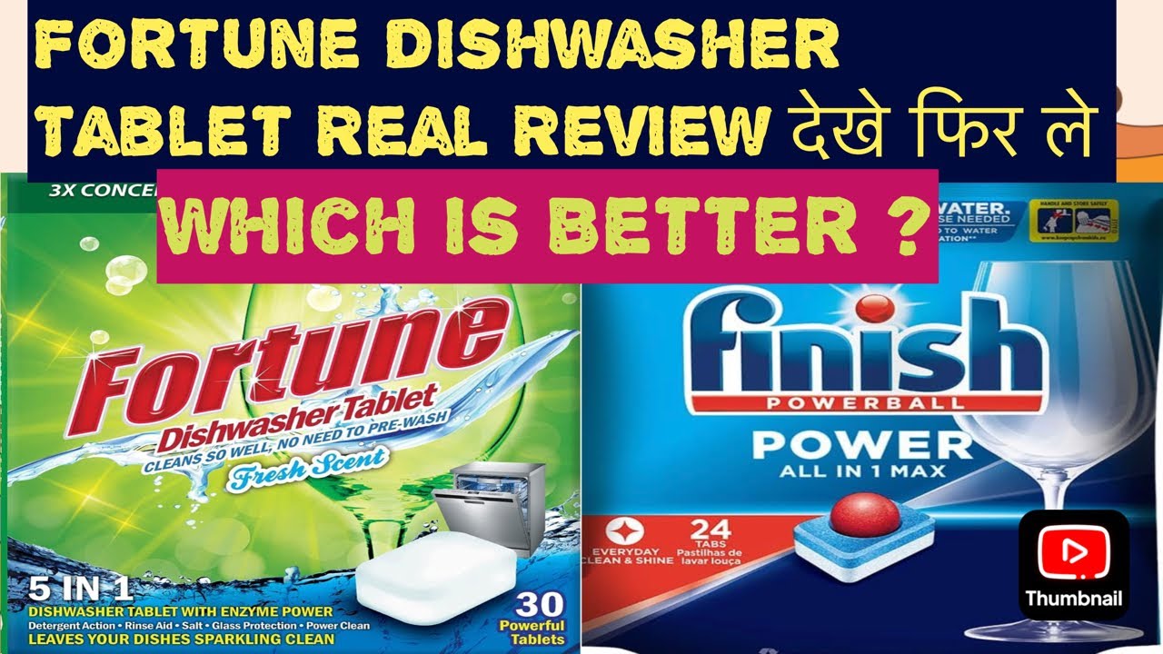 Dishwasher tablets reviews, detergent comparison