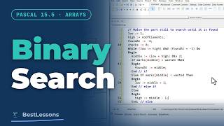 Pascal 15.5 - Binary Search: Finding a Mark in a Few Checks