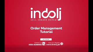 Indolj - Order Management Tutorial
