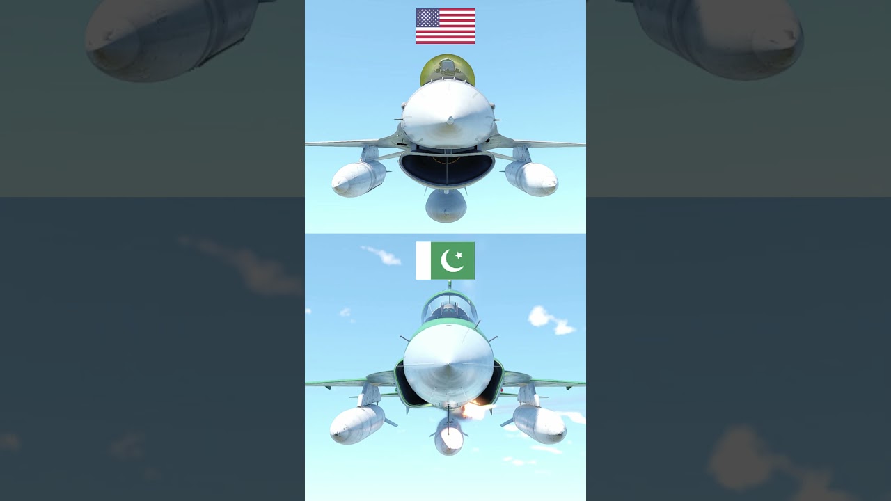 F-16 vs JF-17 -  20MM vs 23MM - Sound Effects