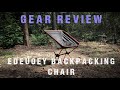 Camping Chair Review - EDEUOEY Lightweight Backpacking Chair - Comparison of Popular Chairs