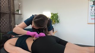 ASMR Chiropractic Full Body Adjustment | Deep Tissue Skin Skin Pulling | Soft Spoken Role-play screenshot 4