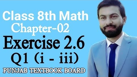 Class 8th Math Chapter 2 Exercise 2.6 Q1(i,ii,iii)-How to find square root upto three decimal places