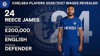 Chelsea Player Salaries 2026/27 | Every Player's Weekly Wages Revealed!
