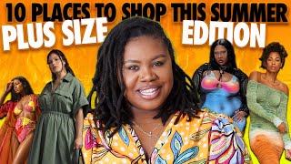 Where to SHOP for PLUS SIZE CLOTHES THIS SUMMER 2023 + NEW Brands with Inclusive Sizing