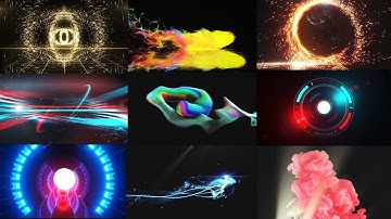 Top 50 Intro Templates 2021 No Text 3D & 2D Free Download