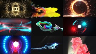 Top 50 Intro Templates 2021 No Text 3D & 2D Free Download