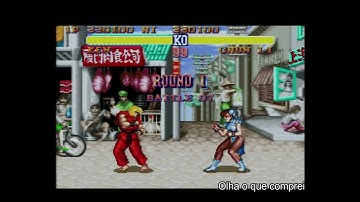 Street Fighter II (SNES) - Upscaler GBS Control - Scanlines??