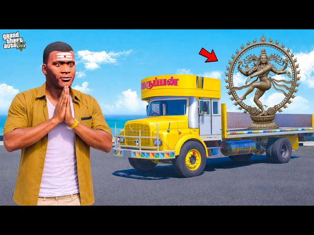 Franklin & Chithappu Become a Karuppan Lorry Driver Day 3 in Gta 5