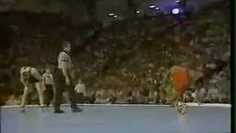 1987 NCAA: Royce Alger (Iowa) vs Kevin Jackson (Ia...