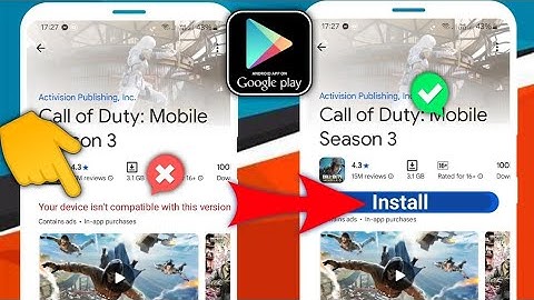 Call Of Duty Warzone Mobile "Your Device isn