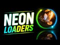 Neon loaders with html and css 