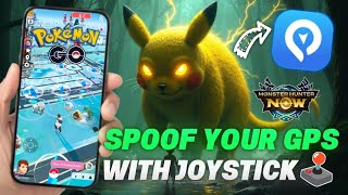 ✨تزييف موقع *بوكيمون جو* بأمان على نظامي iOS/Android | مراجعة تطبيق تغيير الموقع Magfone 💯 screenshot 1