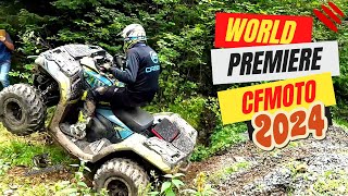 World Premiere❗️❗️ 2024 CfMoto Cforce 1000 In Action ⚡🚀