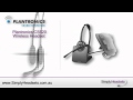 Plantronics CS520 Wireless Headset Video Overview