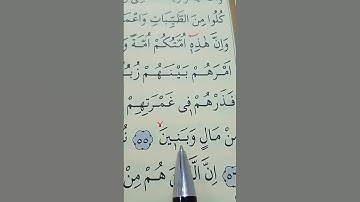 سورة المؤمنون الأية 53 إلى 59 القارئ سعد الغامدي