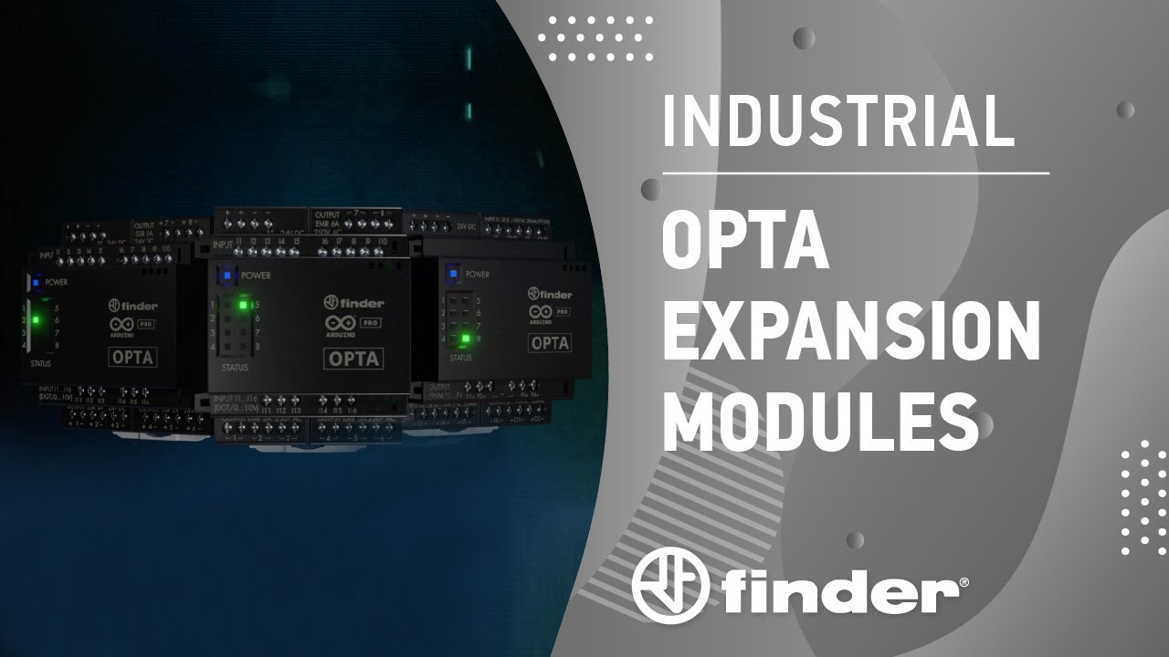 Finder Series 8A - OPTA Expansion Modules - YouTube