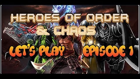 Heroes of Order & Chaos: Episode 1 Dark Elf Exile