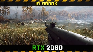 Battlefield 5 vs RTX 2080 (i9-9900K) Gaming Benchmark Test