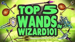 Wizard101: Top 5 Wands! The Best & Coolest Wands In Wizard101. Don'...