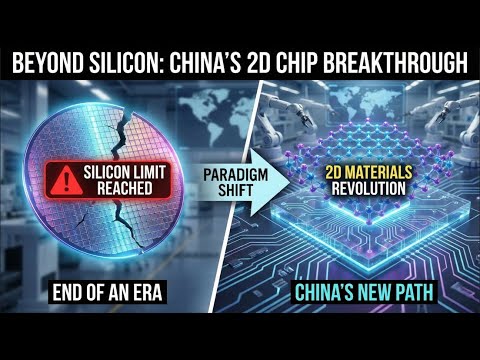 China's Plan to Bypass the Silicon Ban: The Rise of 2D Chips #china # ...