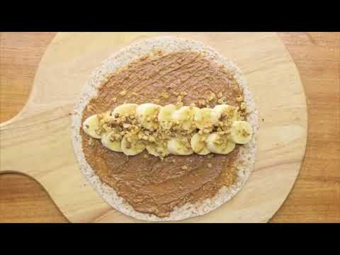 Almond Butter and Banana Wrap Cooking Recipe 2020