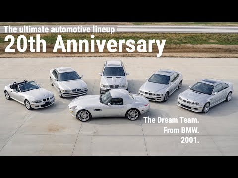 Gathering the GREATEST Automotive Lineup of ALL TIME!!! 2001 BMW Dream Team drive