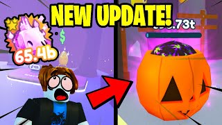 OMG! ? *NEW* ? HALLOWEEN DARK MATTER AND HUGE PUMPKIN UPDATE! | Pet Simulator X