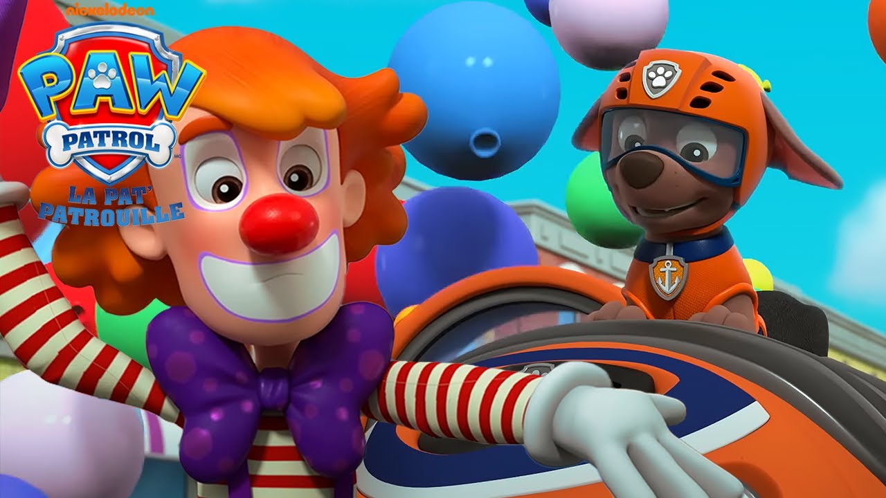 Le maire Humdinger rebondit vers la sécurité 🎈 | La Pat' Patrouille | PAW Patrol | Compilation