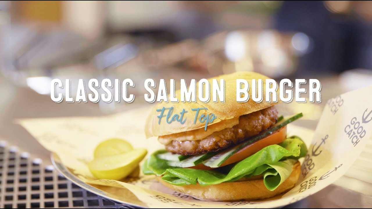 Good Catch Plant-Based Seafood Debuts Salmon Burgers