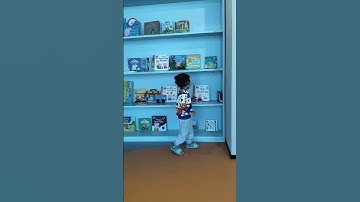 The Coforge Public Library#toddler#cutebaby#library#hyderabad#hyderabadnews#reading#books#booktube