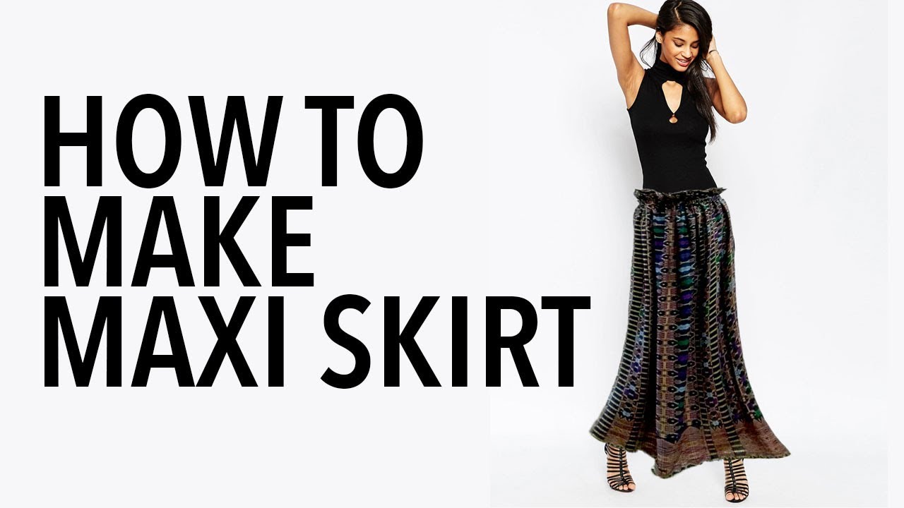 rok maxi skirt