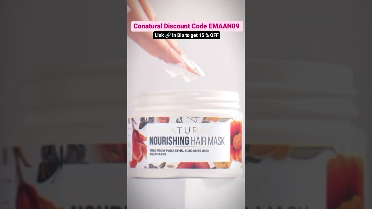 Conatural Oils Collection Discount Code EMAAN09 tap on 🔗 in Bio for 15% OFF 