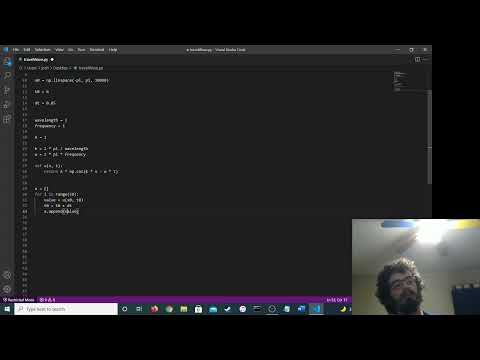 How to model a traveling wave in python
