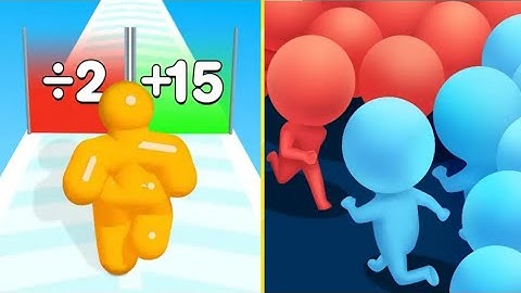 Tall man run vs Count master ALL LEVEL GAMEPLAY ANDROID IOS walkthrough