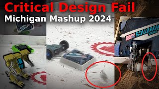 Critical Robot Failures - The Story of Michigan Mashup 2024 @RockoRobotics