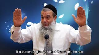 Rabbi Igal Choen - If we look at what we have, we will become happier (תרגום לאנגלית)