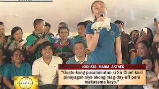 Jodi Sta. Maria campaigns for Jolo in Cavite