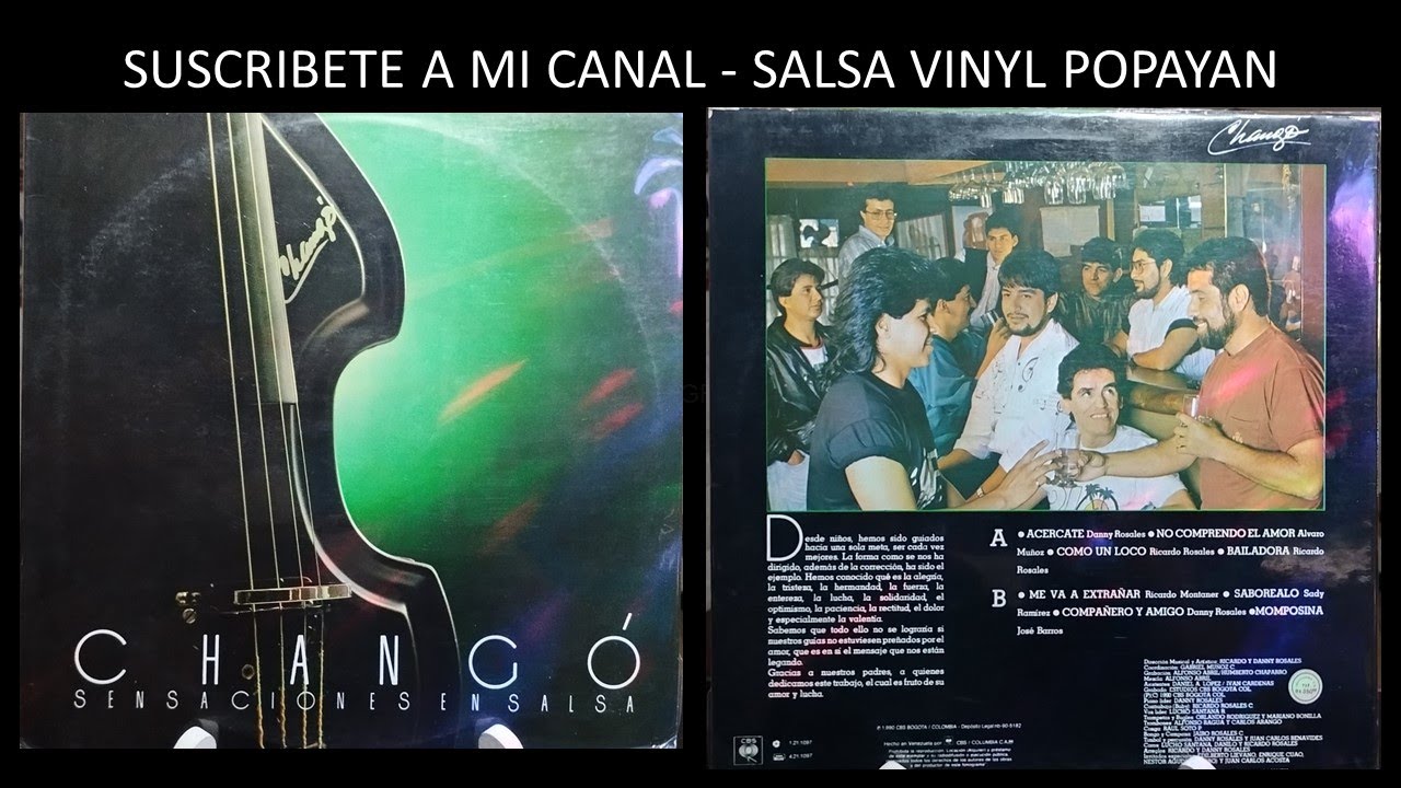 COMO UN LOCO - GRUPO CHANGÓ 1990 (MACHADO) - YouTube