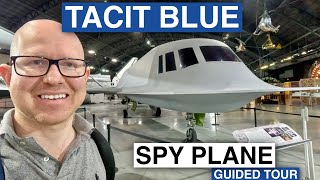 Guided tour of the Northrop Tacit Blue Battlefield Surveillance Aircraft-Experimental (BSAX)
