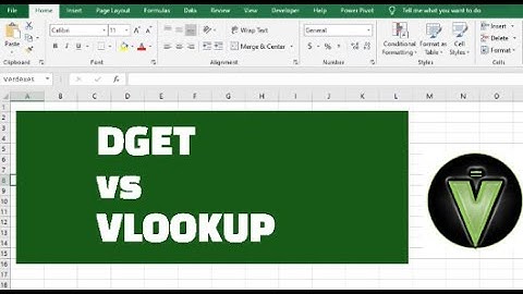 📊 VLOOKUP vs DGET Functions in Excel (Part 1) | How to Use, Compare & Practice