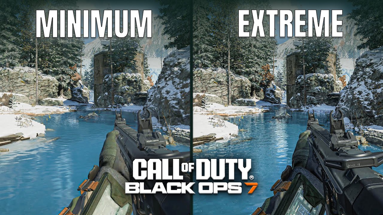 Black Ops 7 | Minimum vs Extreme Settings | PC Graphics Comparison  (4K)
