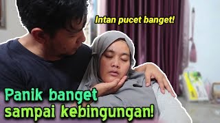 ISTRI PINGSAN DI DEPAN KAMAR MANDI KARNA KECAPEAN OLAHRAGA! 😱