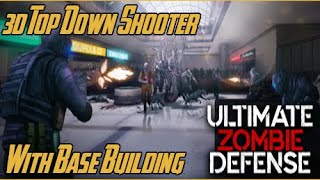 Ultimate Zombie Defense | Co op Collaboration 1 | 3D Top Down Shooter Zombie Waves Base Building screenshot 5