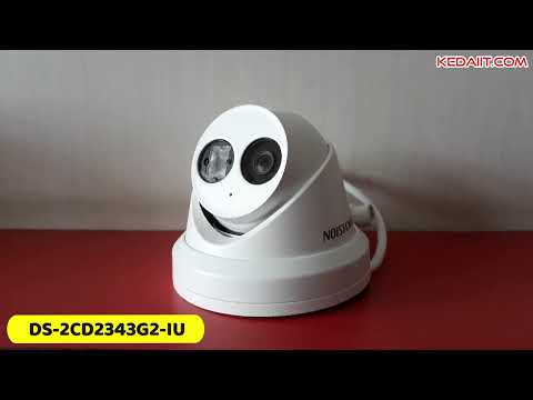 DS-2CD2343G2-IU 4 MP AcuSense Fixed Turret Network Camera
