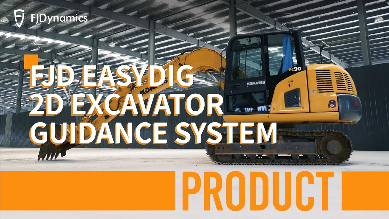 FJD Easydig Excavator Guidance System Easy Work with Easydig YouTube