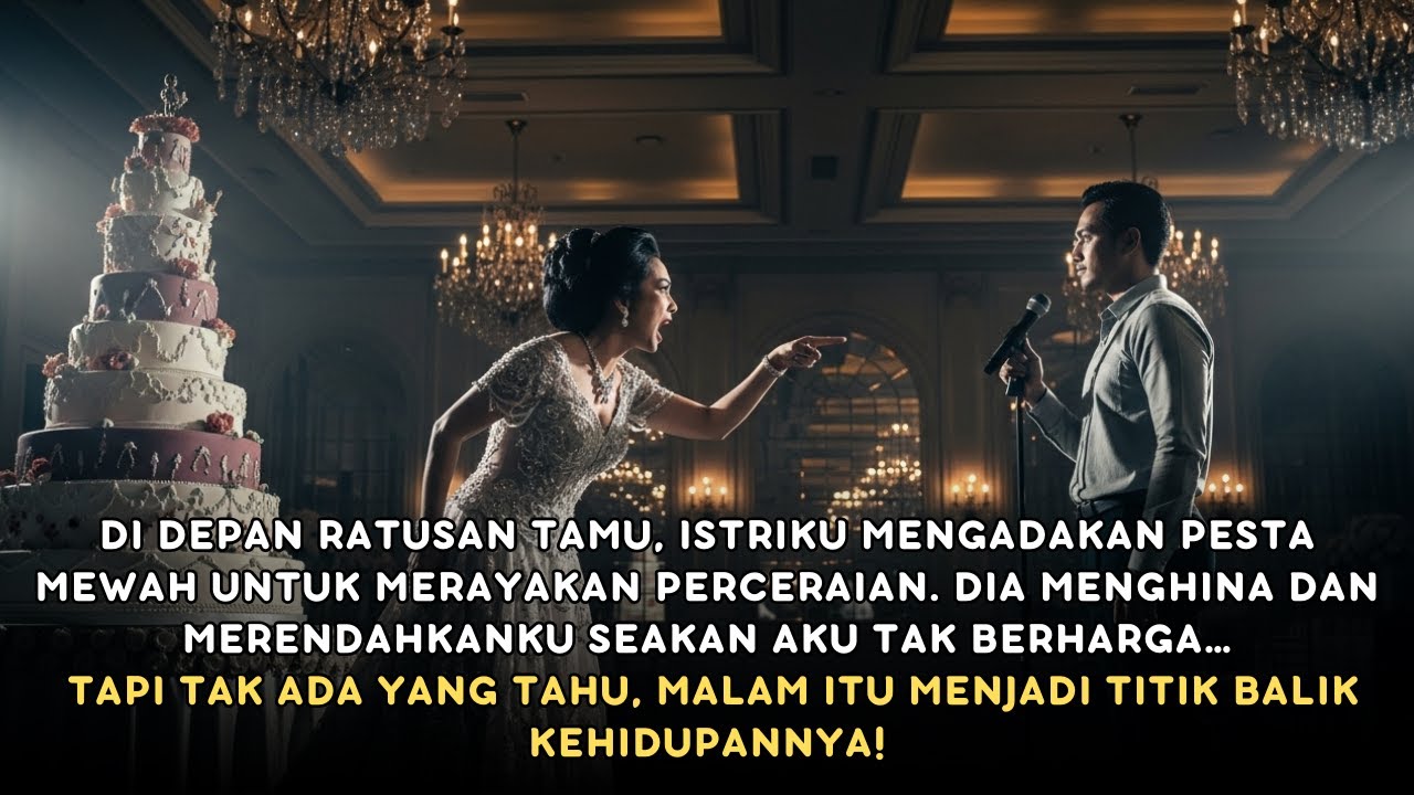 ISTRI BUAT PESTA MEWAH UNTUK CERAIKAN AKU, SEKETIKA KUBONGKAR RAHASIA YANG BIKIN DIA HANCUR