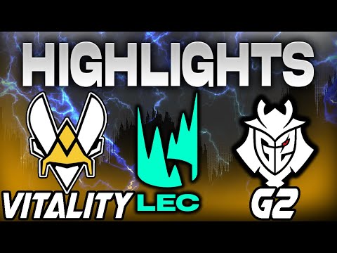 VITALITY VS G2 ESPORTS HIGHLIGHTS LEC 2024 WINTER SEASON JORNADA 6 - LEAGUE OF LEGENDS - ESPAÑOL