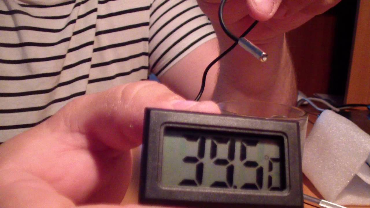ТЕРМОМЕТР ДЛЯ ВОДЫ,ЗА 100 РУБ., КАК ЭТО РАБОТАЕТ, НАГЛЯДНО, - YouTube?